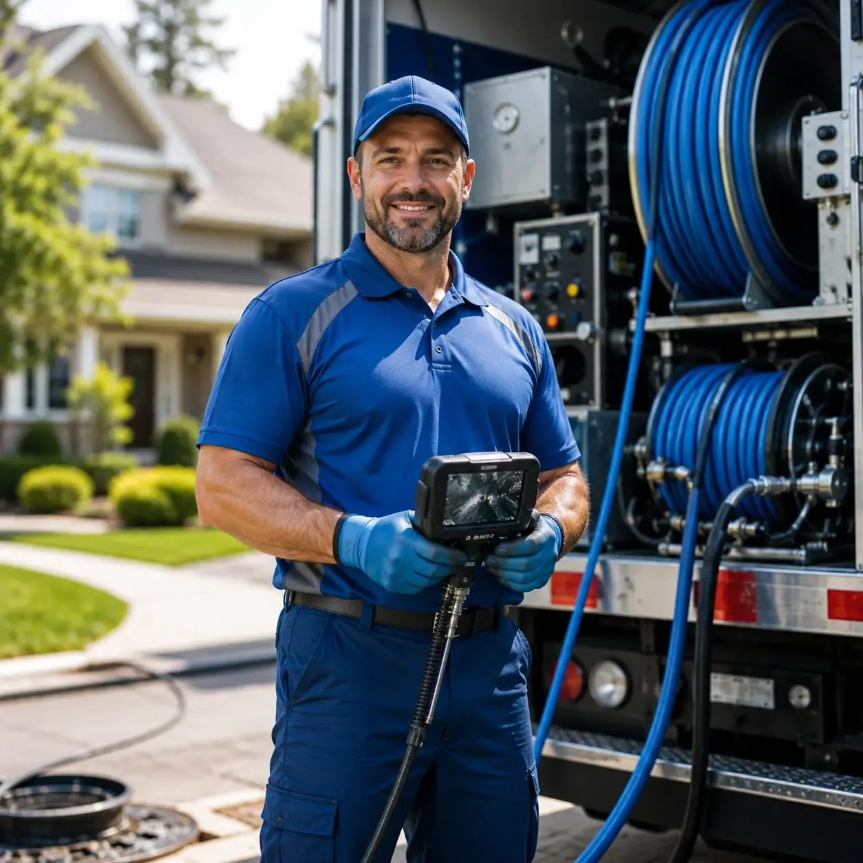 Local outdoor drain cleaning specialists in Hutsonville, IL